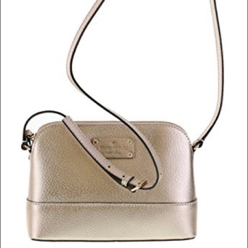 KATE SPADE GOLD CROSSBODY